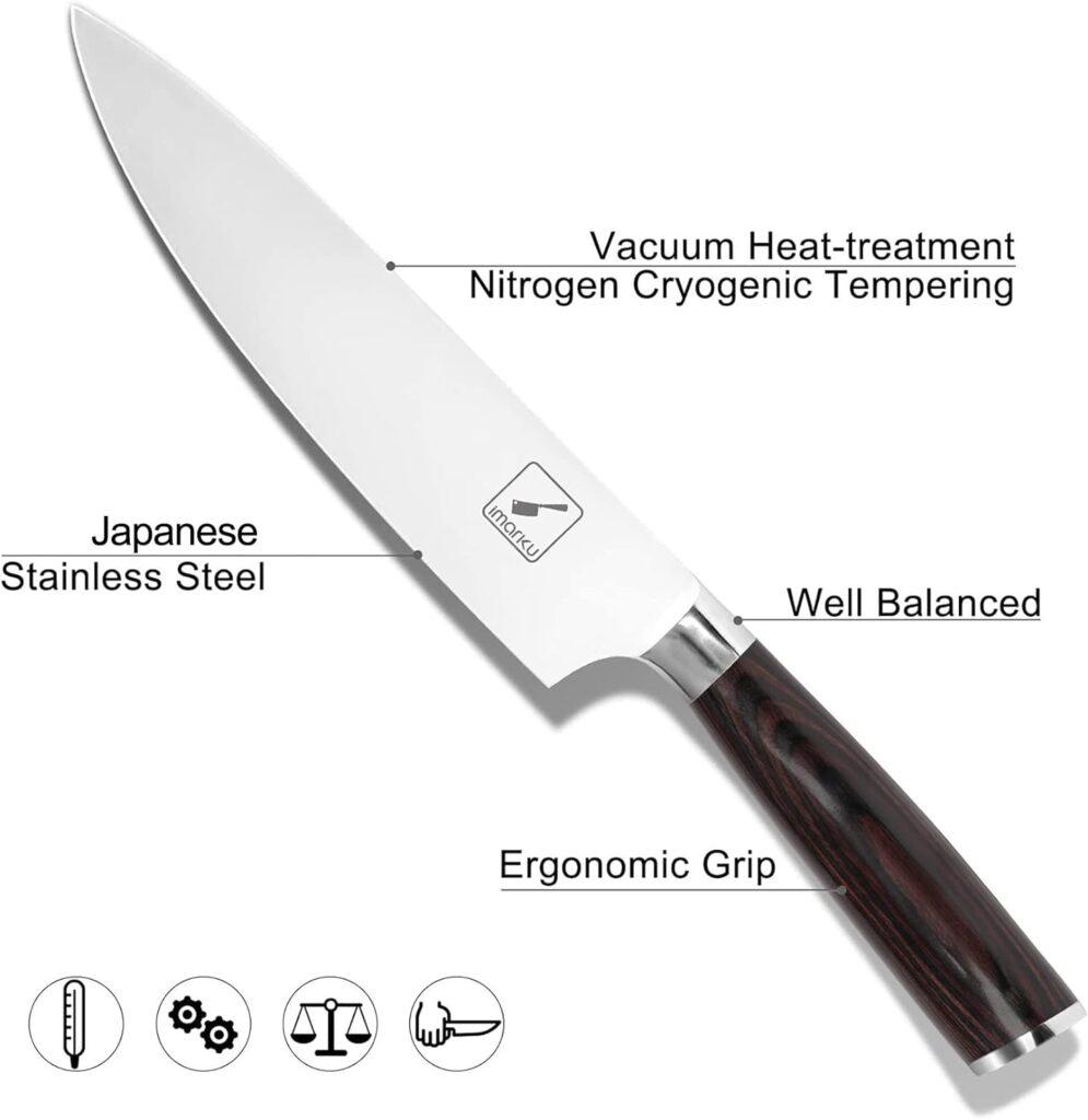 Imarku Japanese Chef Knife product reviewed by Knives Reviewed