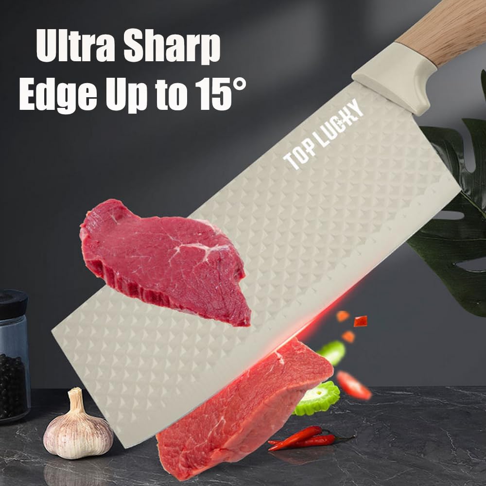 Khaki Professional Kitchen Knife Set product reviewed by Knives Reviewed