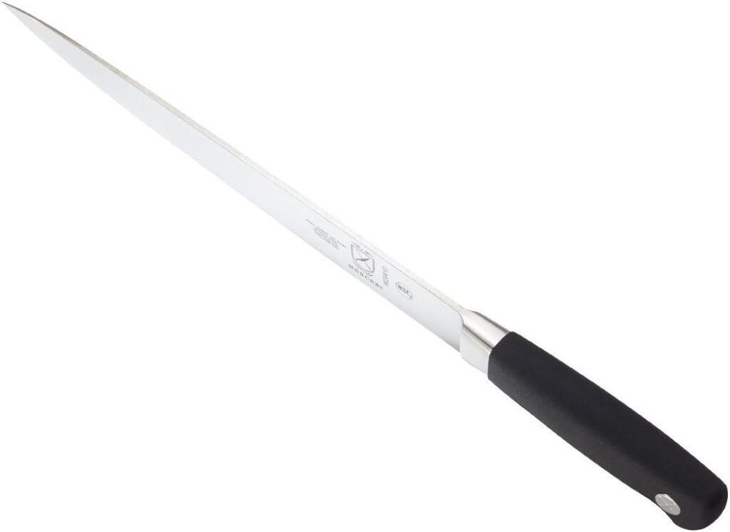 Mercer Culinary M21076 Genesis 6-Inch Short Bolster Chefs Knife, Black