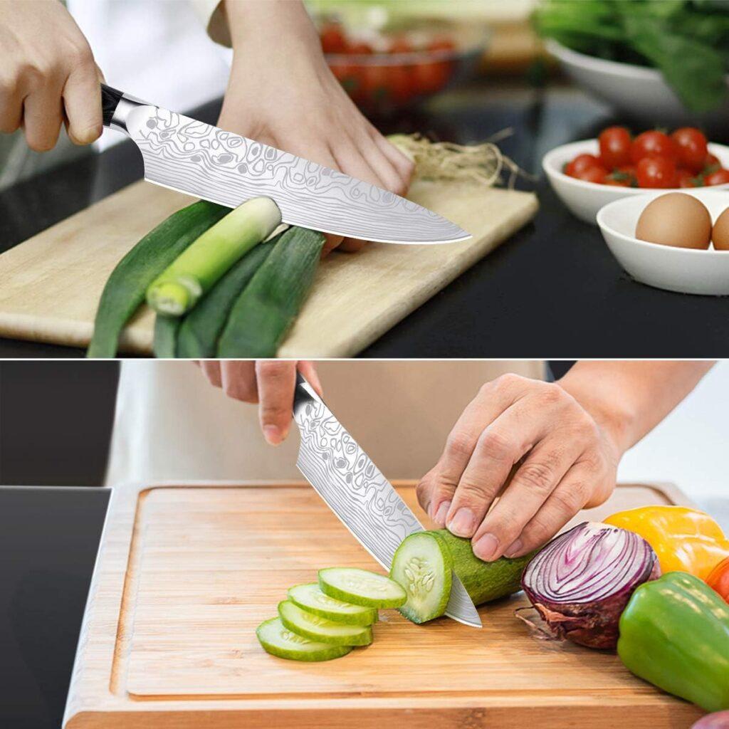 MOSFiATA 8″ Chef’s Knife product reviewed by Knives Reviewed