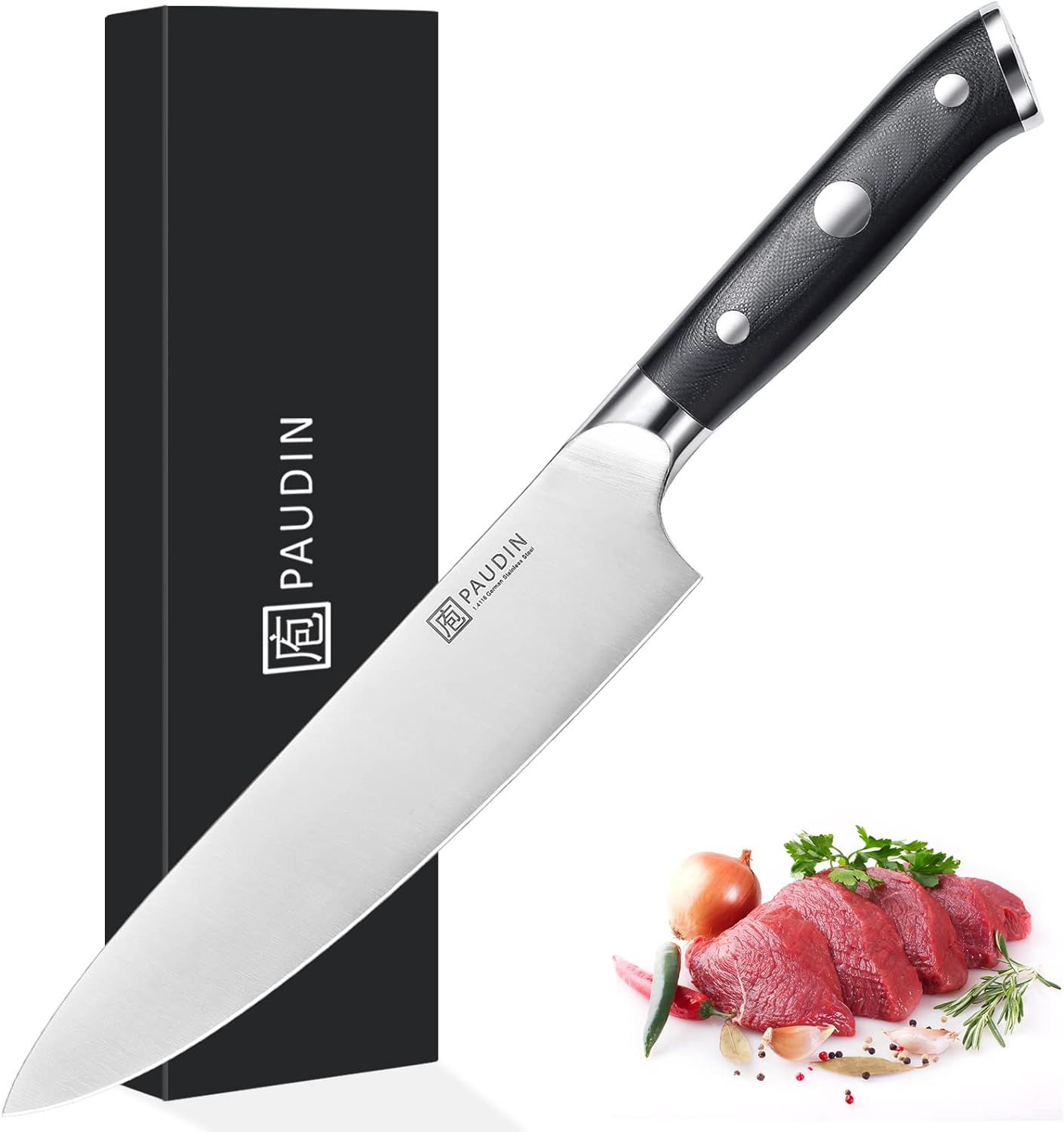 PAUDIN Chef Knife product reviewed by Knives Reviewed
