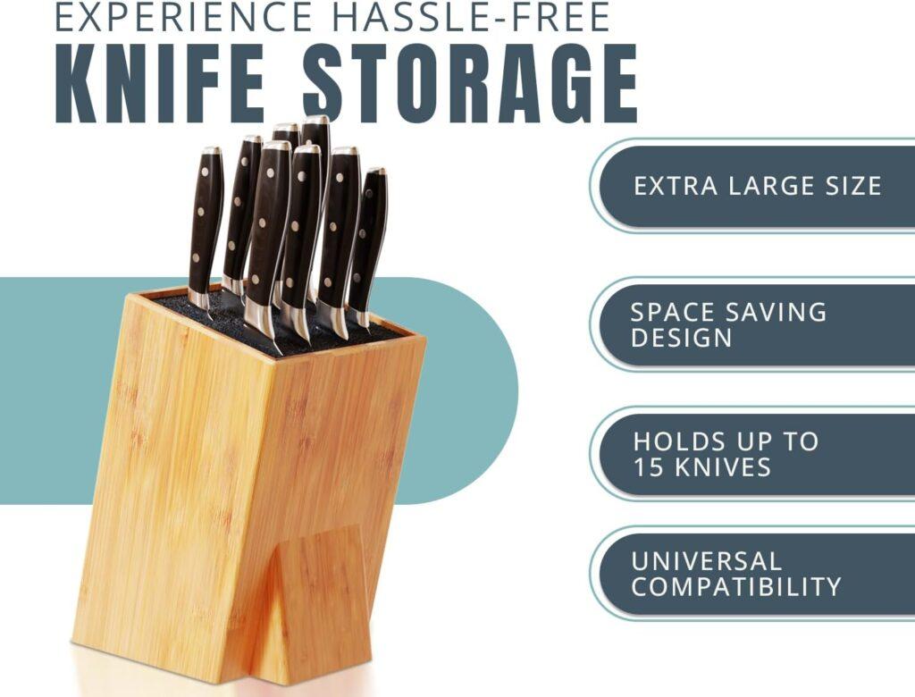 XL Knife Block product reviewed by Knives Reviewed
