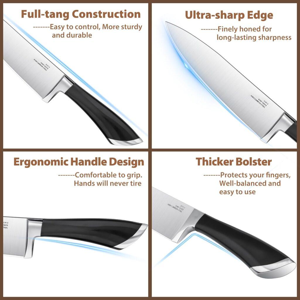 HaWare Kitchen Knife Set product reviewed by Knives Reviewed