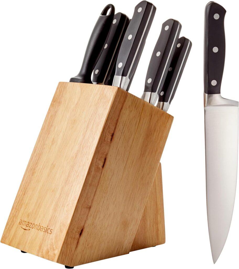 Amazon Basics 14-Piece Knife Set product reviewed by Knives Reviewed