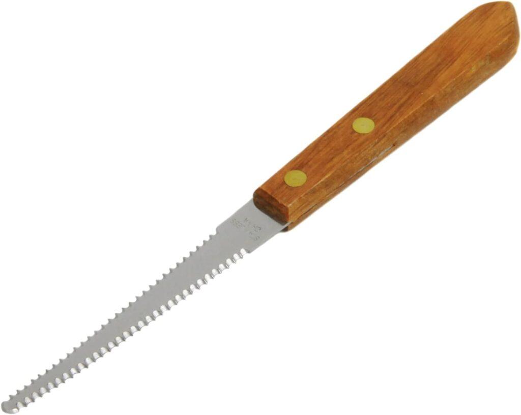 Chef Craft Select Stainless Steel Grapefruit Knife, 3.5 inch blade 7.5 inches in length, Natural