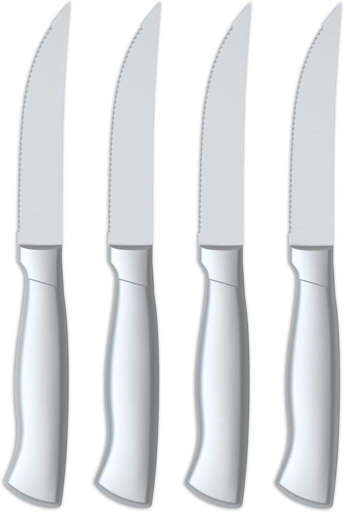 Cuisinart 4pc Stainless Steel Hollow Handle Steak Knife Set Cuisinart 4pc Stainless Steel Hollow Handle Steak Knife Set