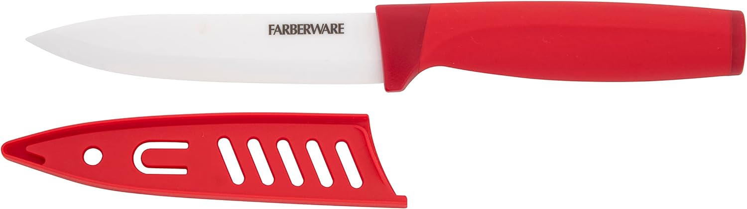 Farberware Ceramic 5-inch Utility Knife product reviewed by Knives Reviewed
