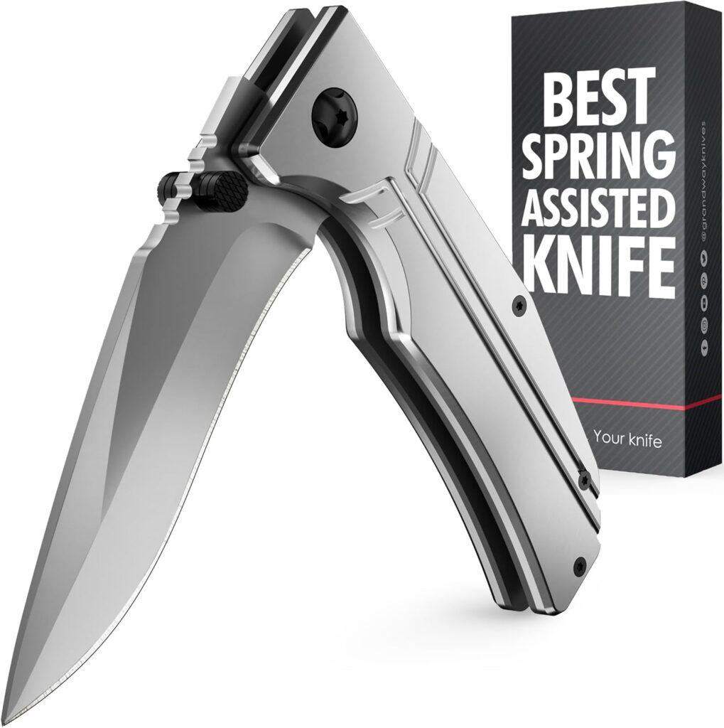 Gray EDC Knife product reviewed by Knives Reviewed