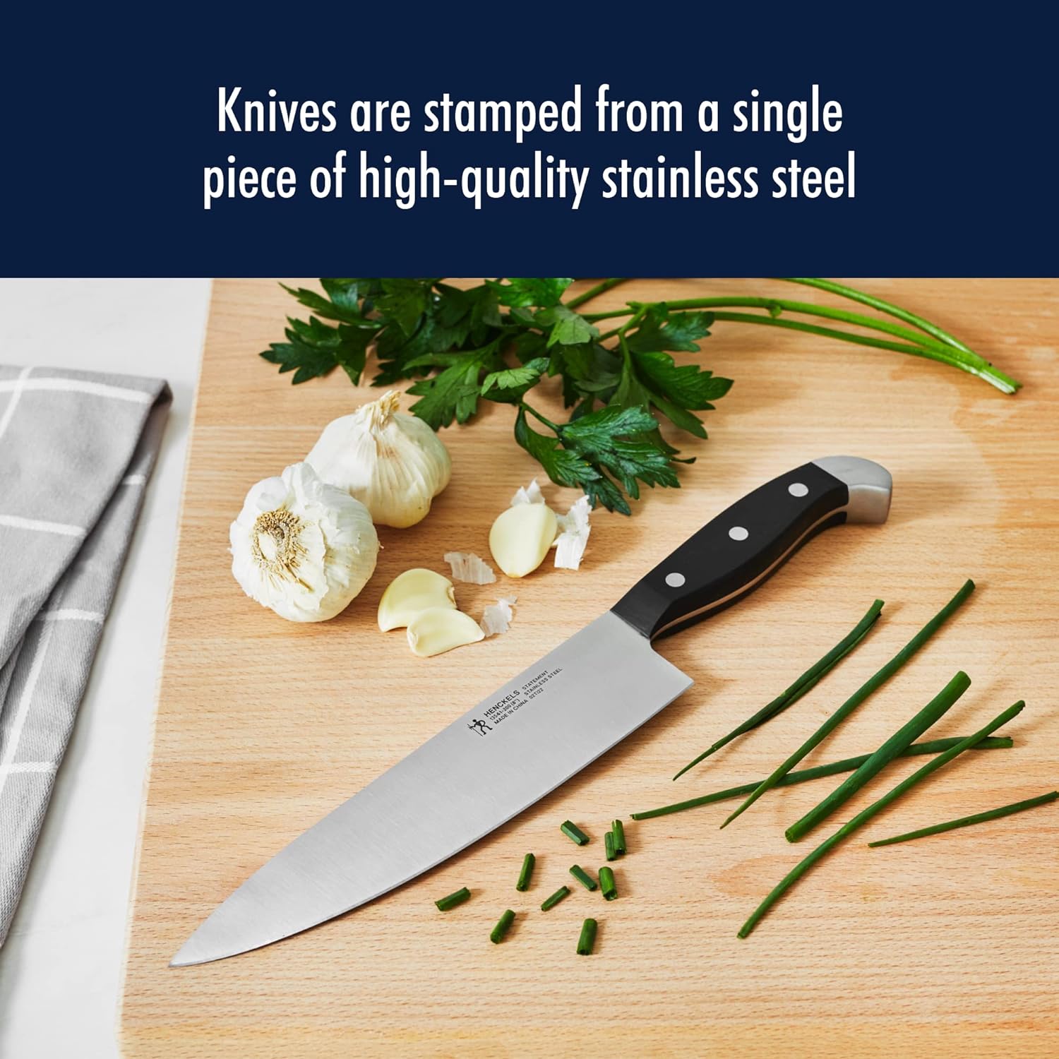 HENCKELS Statement Knife Set product reviewed by Knives Reviewed