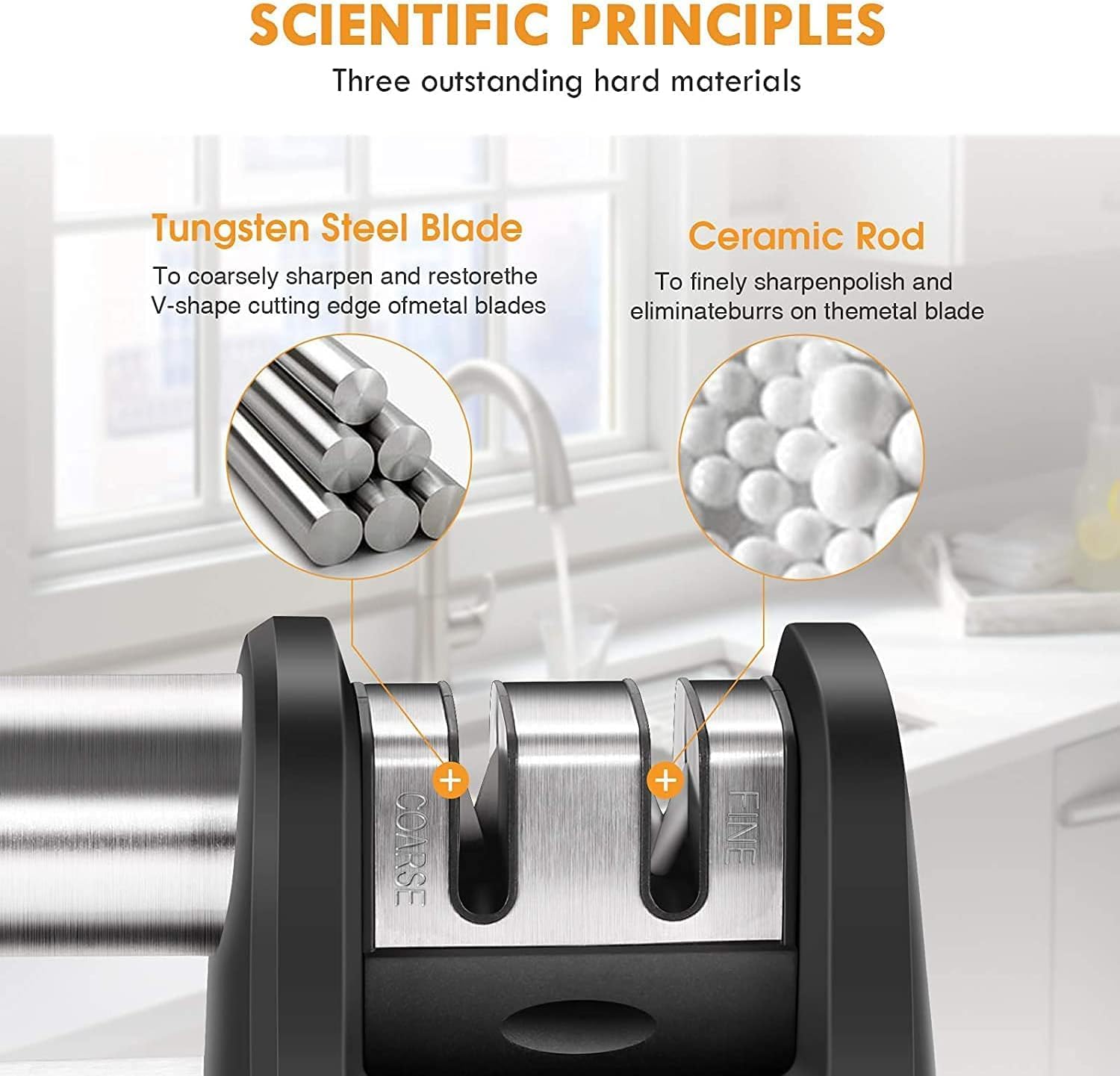 JCHOPE Knife Sharpener product reviewed by Knives Reviewed