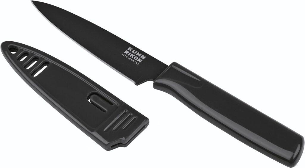 Kuhn Rikon Straight Paring Knife product reviewed by Knives Reviewed