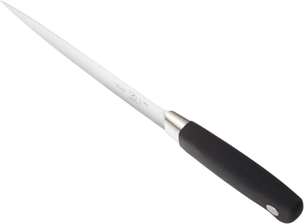 Mercer Culinary M20606 Genesis 6-Inch Chef’s Knife Black product reviewed by Knives Reviewed