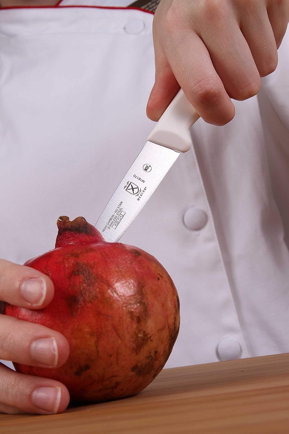 Mercer Culinary Ultimate White Paring Knife product reviewed by Knives Reviewed