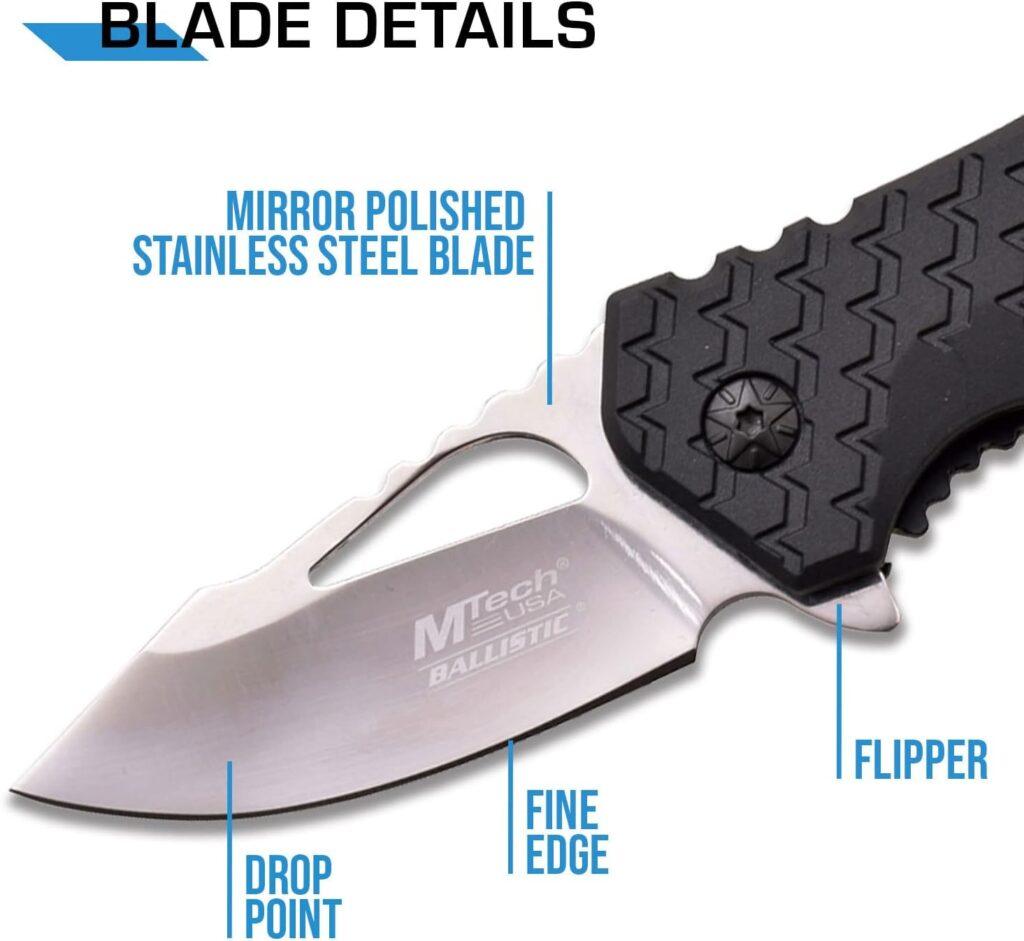 MTECH USA Spring Assisted Folding Knife product reviewed by Knives Reviewed