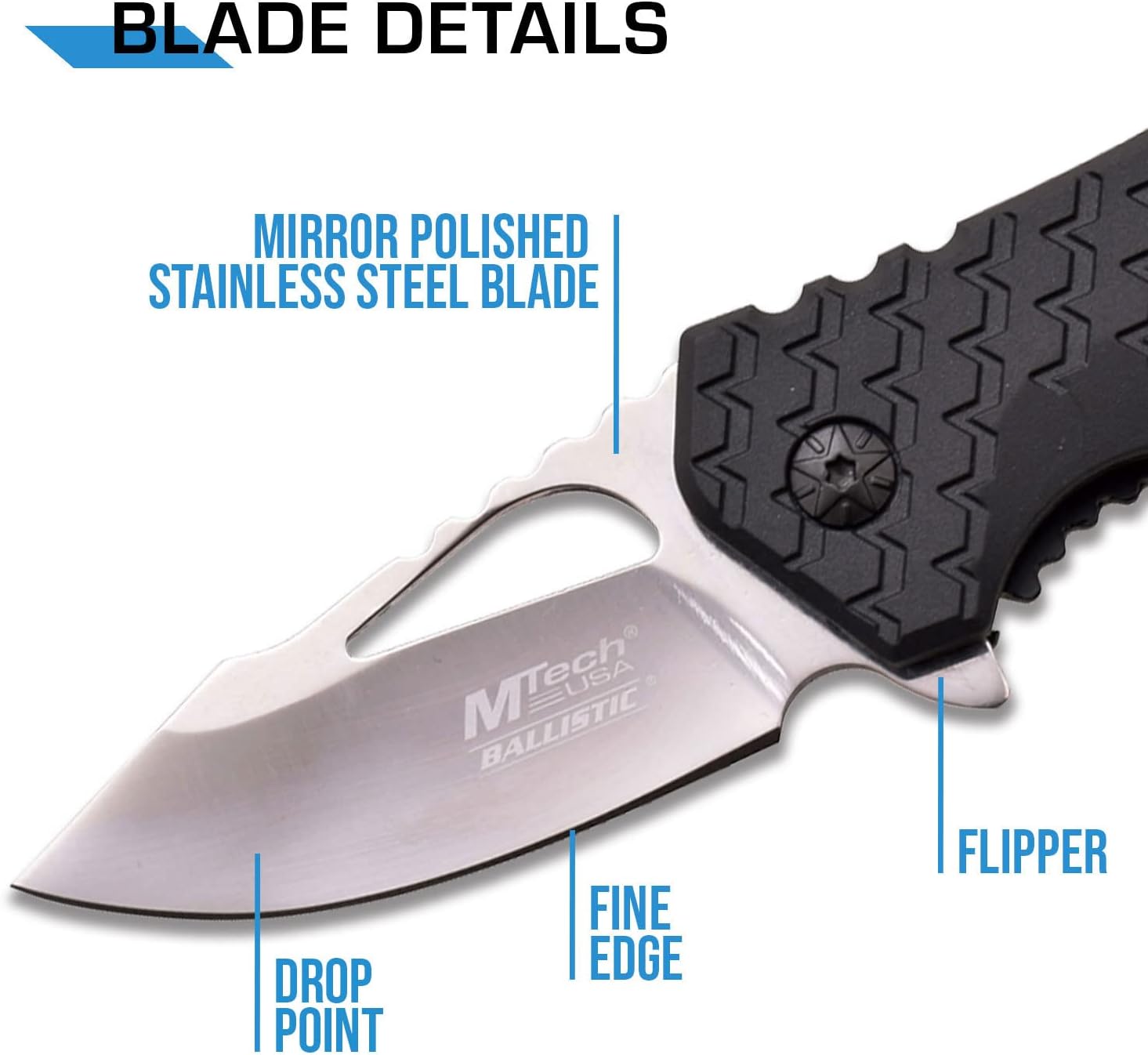 MTECH USA Spring Assisted Folding Knife product reviewed by Knives Reviewed