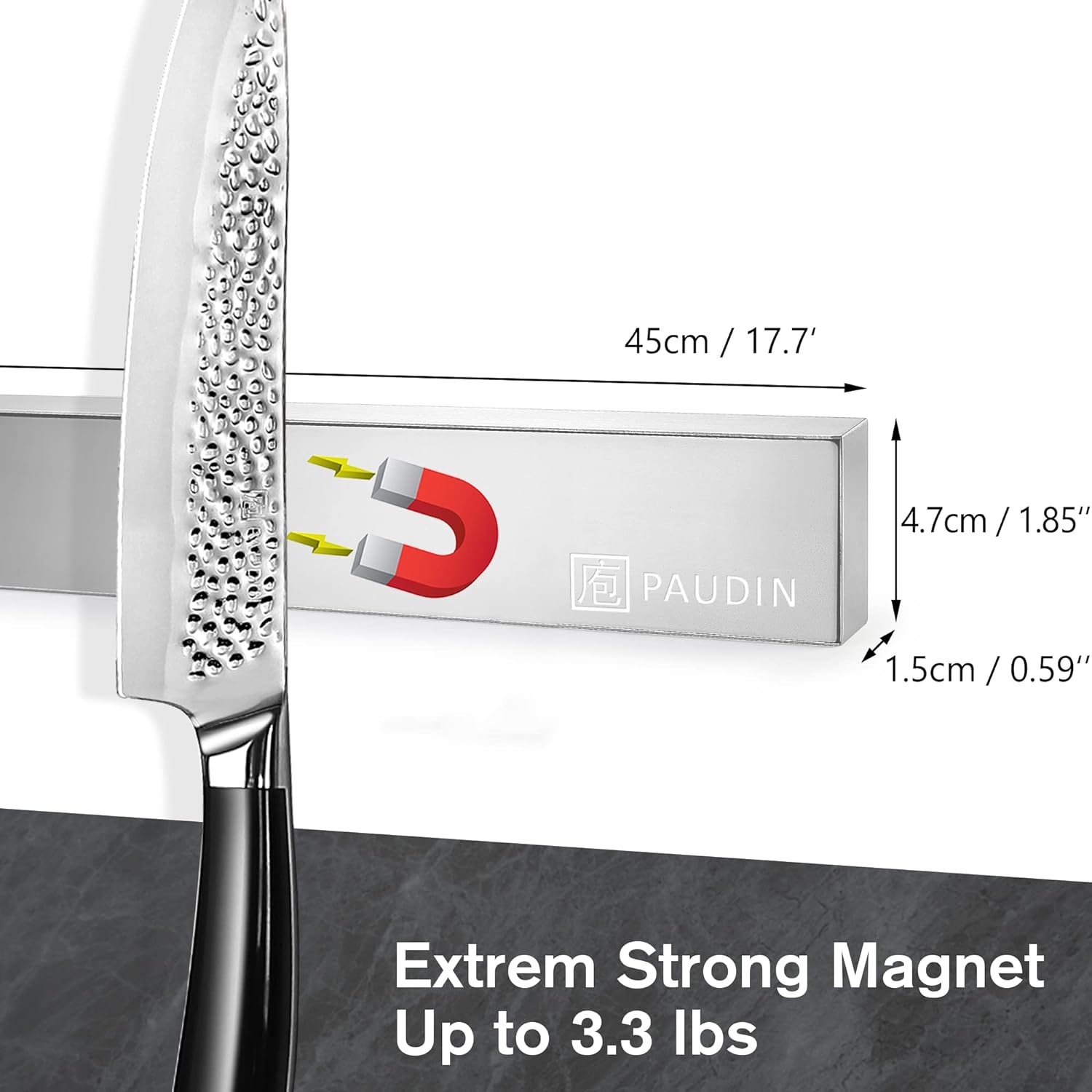PAUDIN Chef Knife with Sheath product reviewed by Knives Reviewed