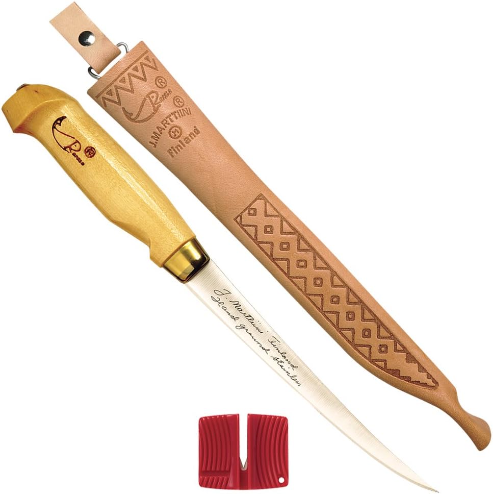 Rapala 6 Fishn Fillet Knife / Single Stage Sharpener / Sheath
