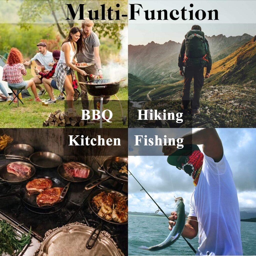 Smith Chu Forged Viking Knives, Husk Chef Knife Butcher Knives Hussk Fishing Filet  Bait Knife Japanese Chef Knife Boning Knife Japan knives Meat Cleaver for Kitchen or Camping