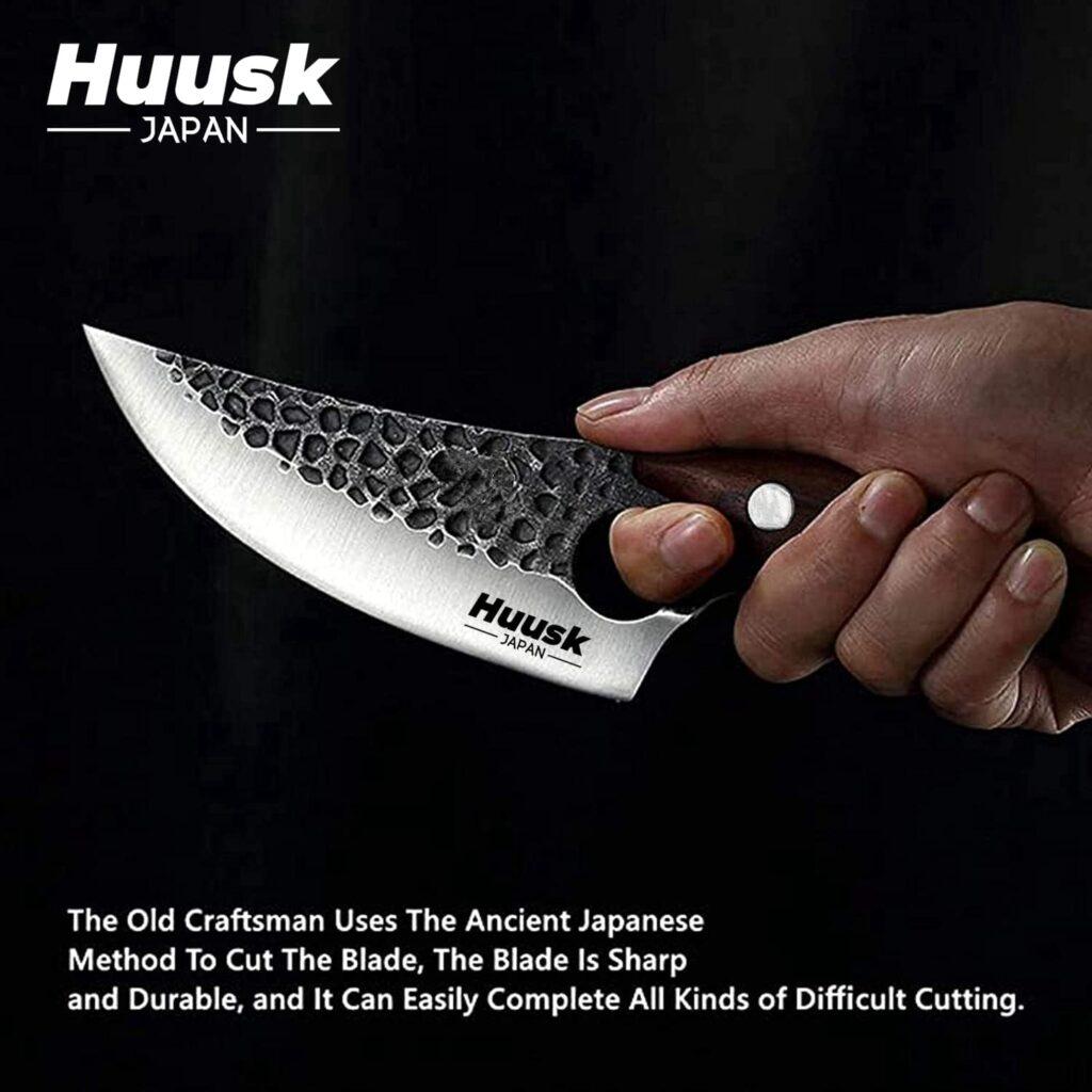 Smith Chu Forged Viking Knives, Husk Chef Knife Butcher Knives Hussk Fishing Filet  Bait Knife Japanese Chef Knife Boning Knife Japan knives Meat Cleaver for Kitchen or Camping