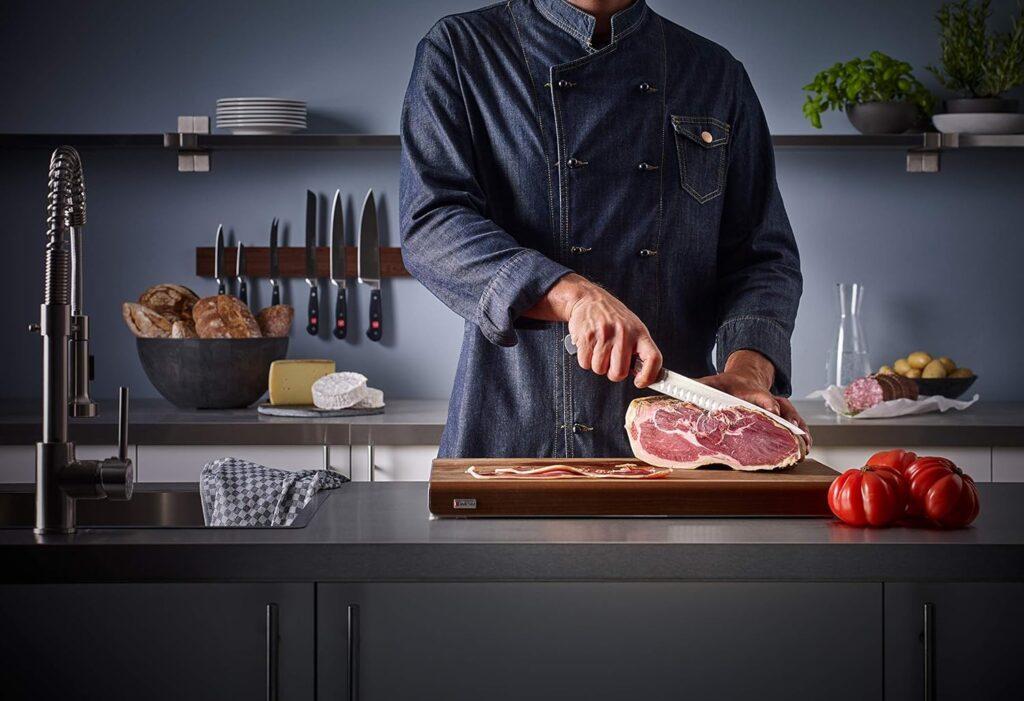 Wüsthof Classic Hollow Edge 2-Piece Chefs Knife Set, Black, 6-inch and 3.5-inch