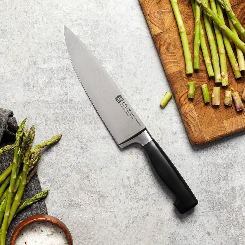Zwilling J.A. Henckels ZWILLING Chefs Knife, 8 Inch, Black Zwilling J.A. Henckels ZWILLING Chefs Knife, 8 Inch, Black